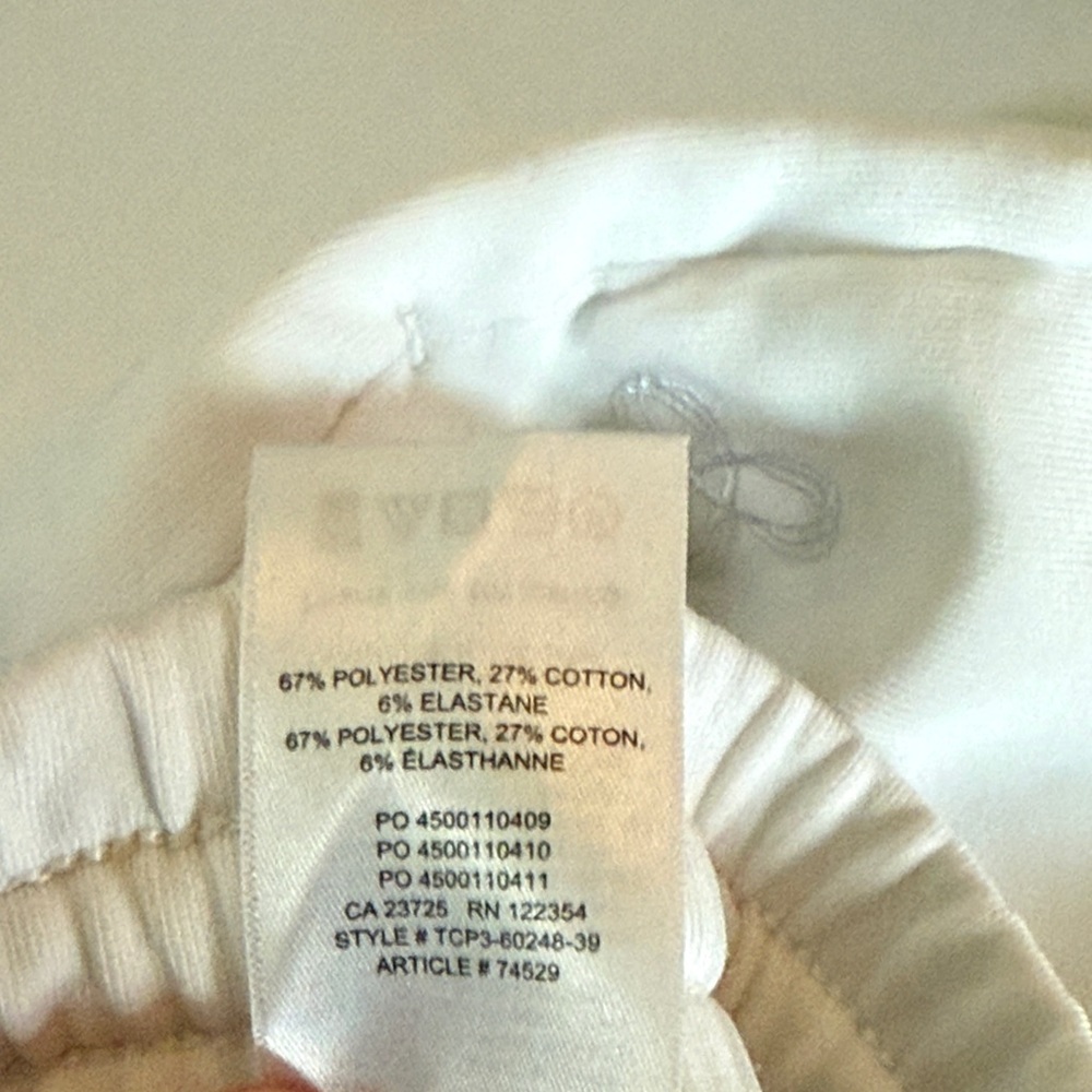 B8 TNA Women's XS White Track Jogger Pants - Picture 4 of 5